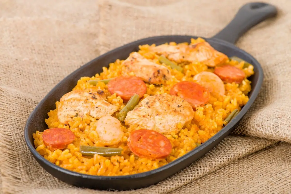 Chicken And Sausage Paella
