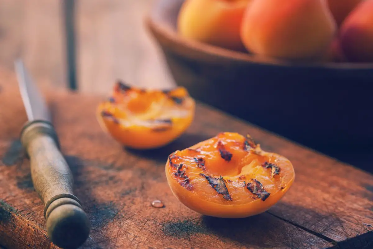 Grilled Apricots