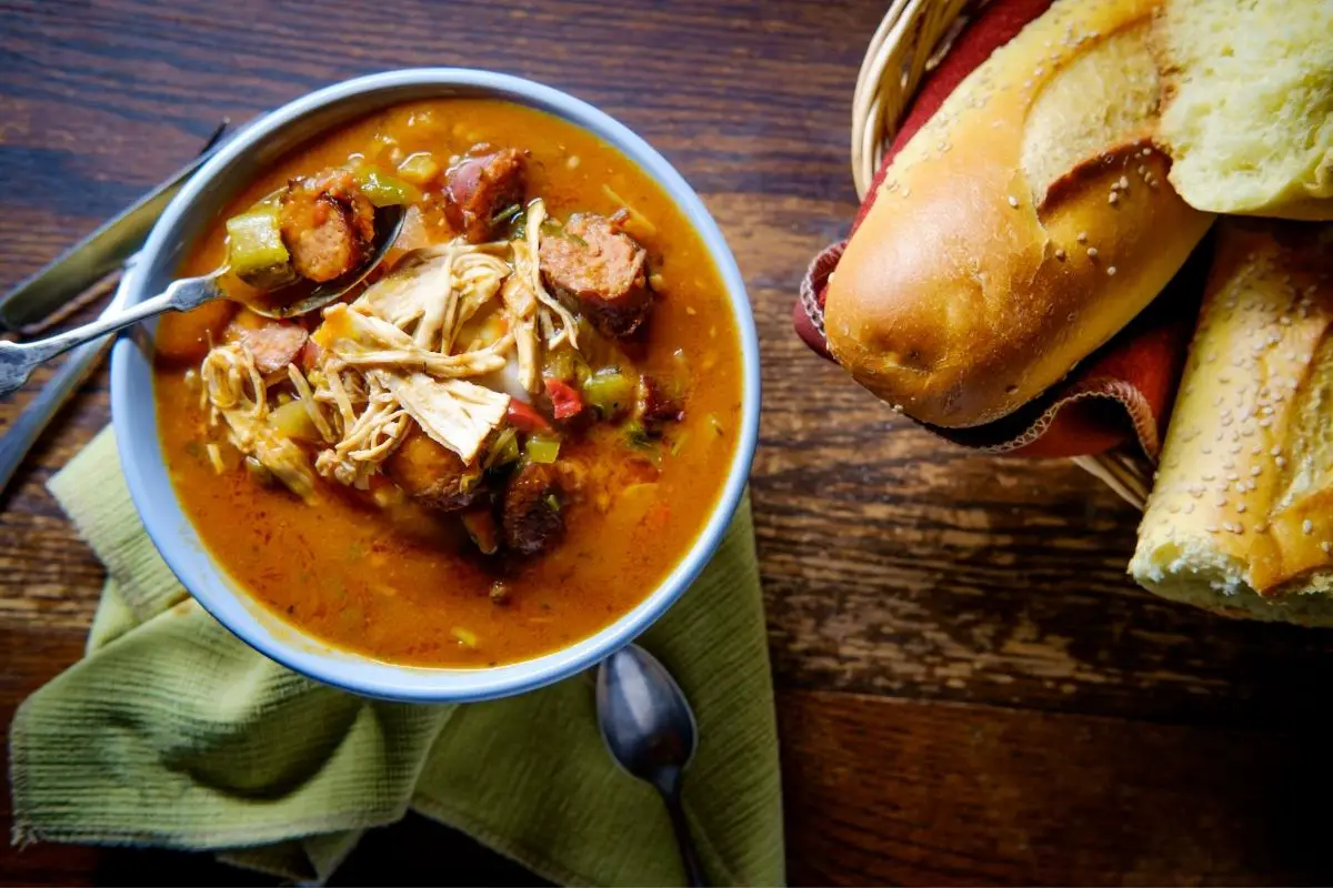 Healthy Chicken And Sausage Gumbo