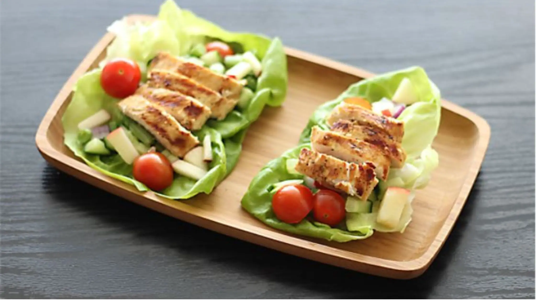 grilled chicken lettuce wraps